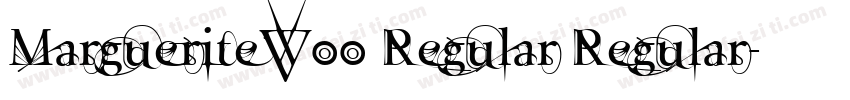 MargueriteW00 Regular Regular字体转换
